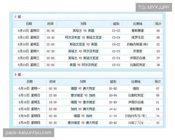 科特迪瓦世界杯赛程时间表一览